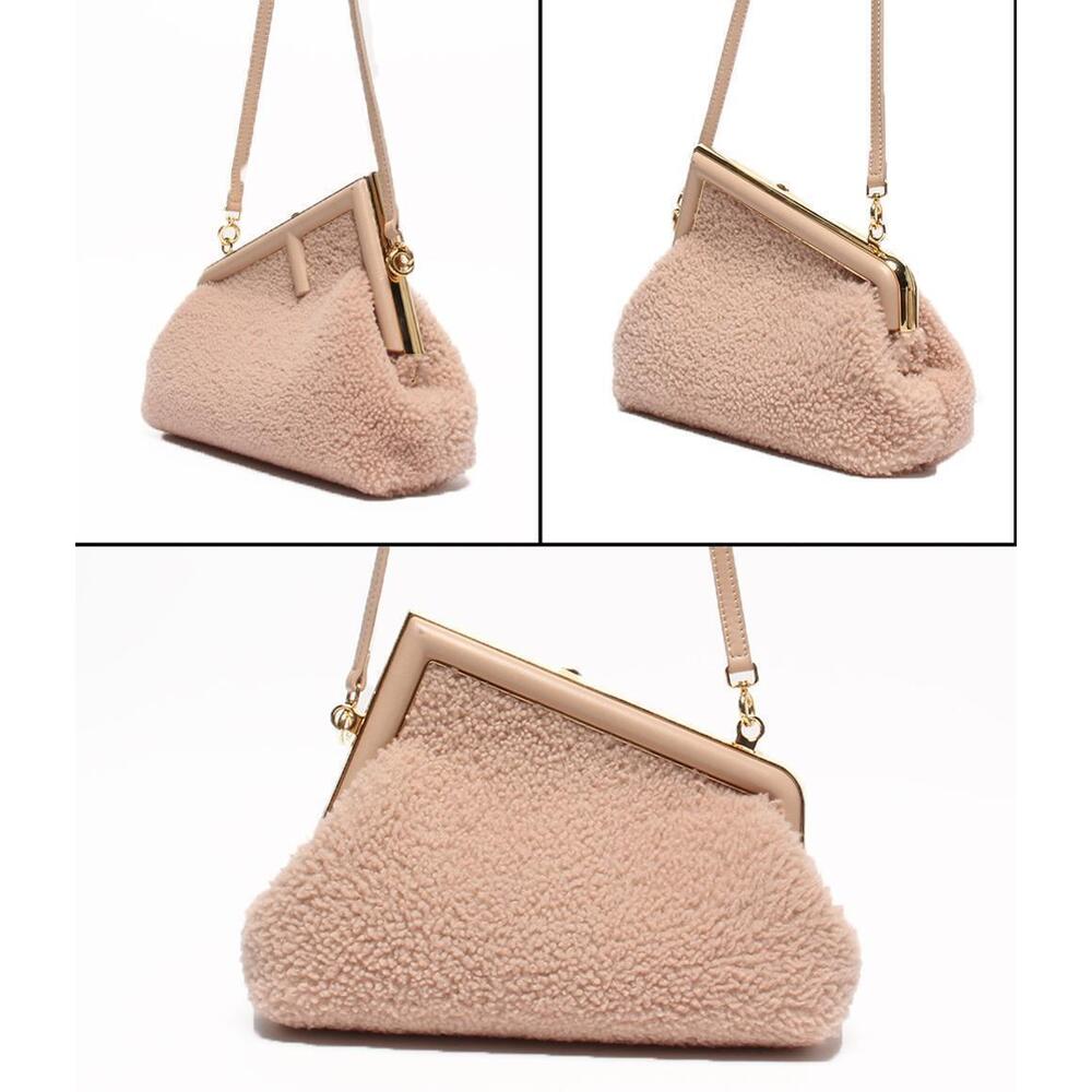 Fendi first crossbody shoulder ladies clutch bag